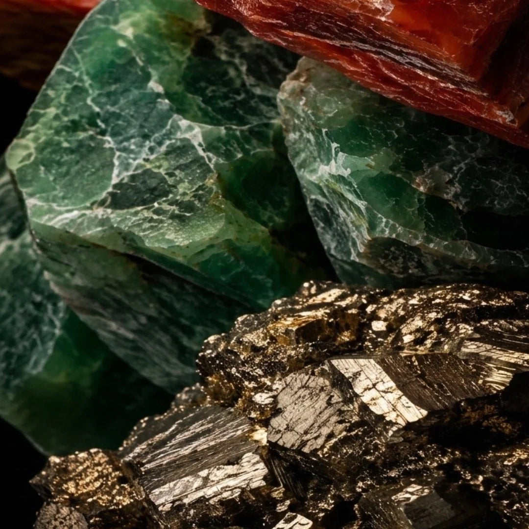 Imagen de colección principal de piedras asociadas a la abundancia 