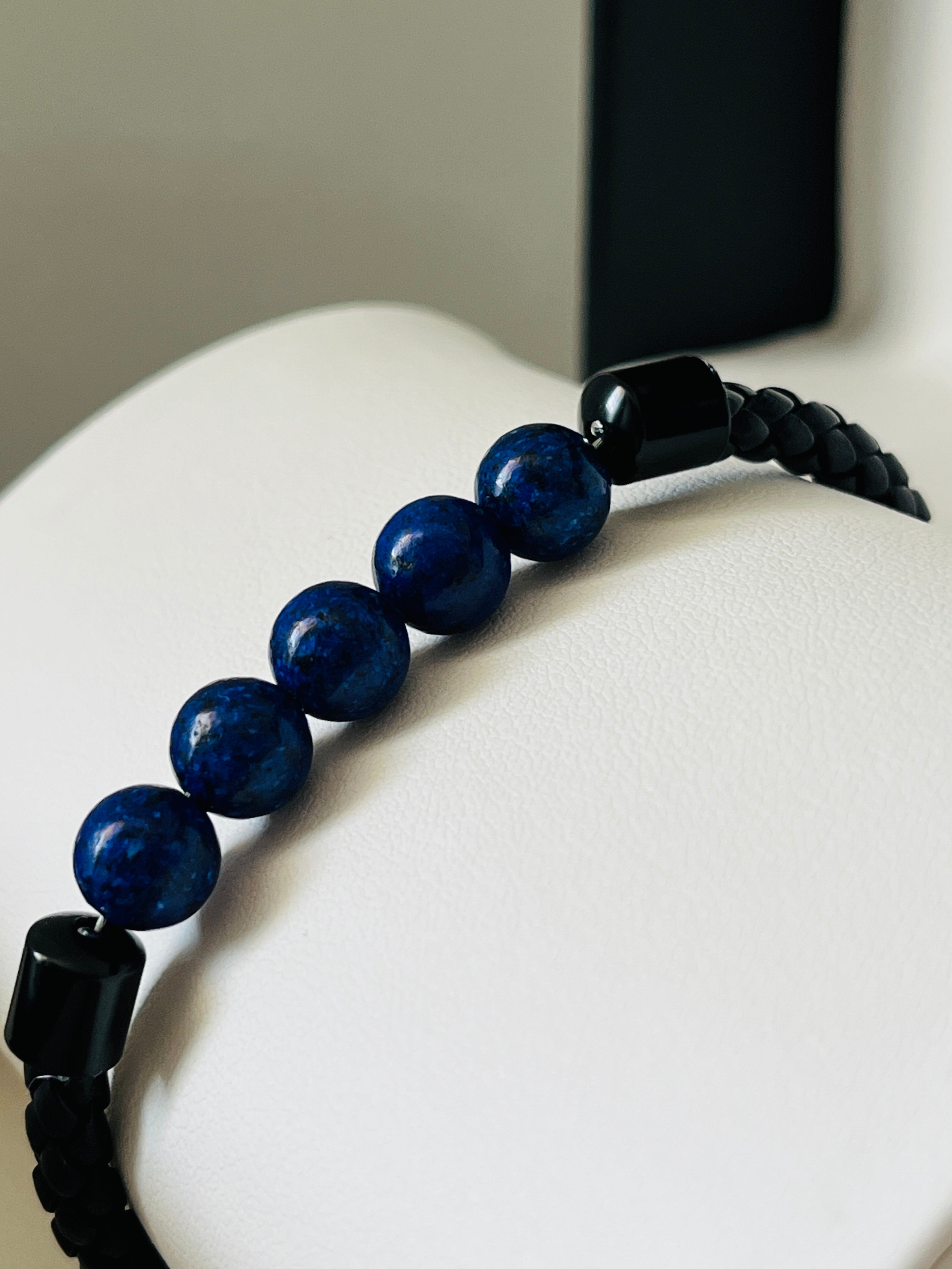 Pulsera de cuentas Lapislázuli