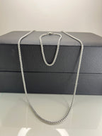 SET PULSERA Y COLLAR ACERO PARA HOMBRE