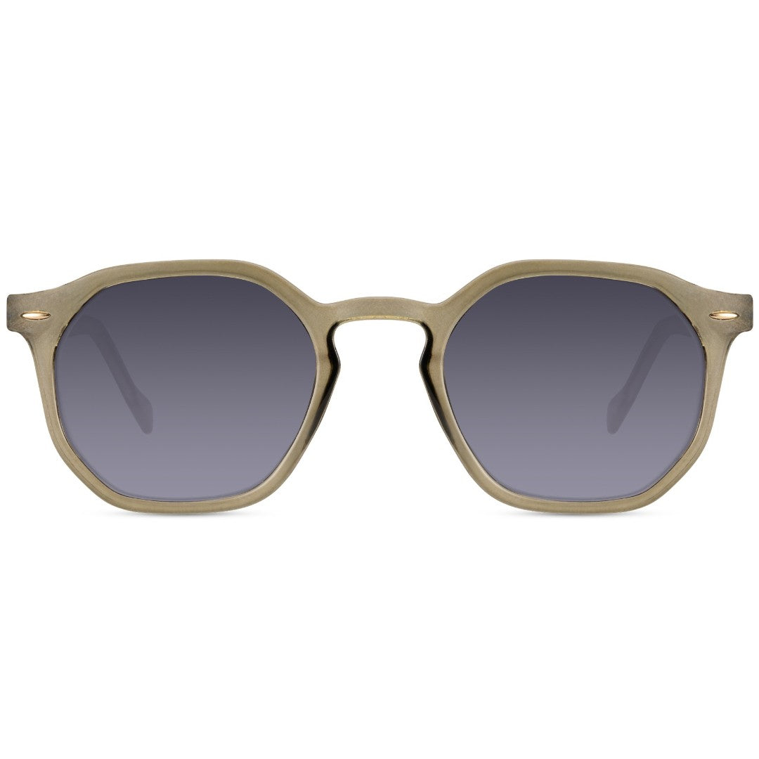 Gafas de Sol Verde Oliva para Hombre – Lentes Oscuros con Protección UV 100%