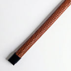 Pulsera de cuero trenzado: Whisky
