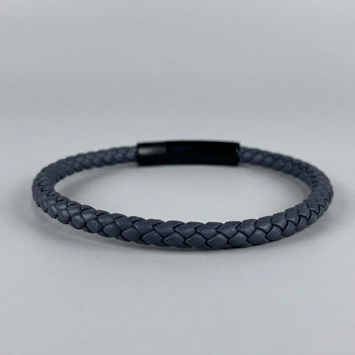 Cuero genuino 5 mm: Gris Oscura