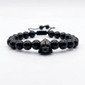 Pulsera All Black| Darth Vader y piedra Ónix