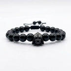 Pulsera All Black| Darth Vader y piedra Ónix