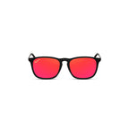 Gafas de sol polarizadas negro mate con lentes rojos, envio gratis y contraentrega disponible a toda Colombia