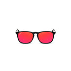 Gafas de sol polarizadas negro mate con lentes rojos, envio gratis y contraentrega disponible a toda Colombia