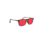 Gafas de sol polarizadas negro mate con lentes rojos, envio gratis y contraentrega disponible a toda Colombia