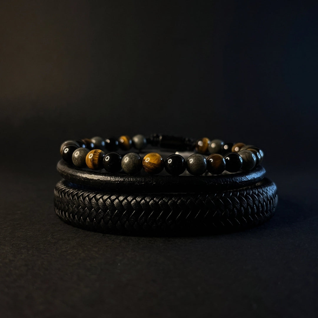 Pack de 3 pulseras para atraer la abundacia y la suerte
