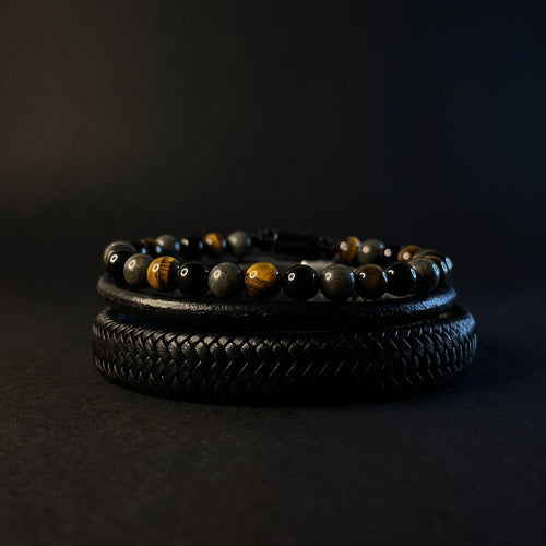 Pack de 3 pulseras para atraer la abundacia y la suerte