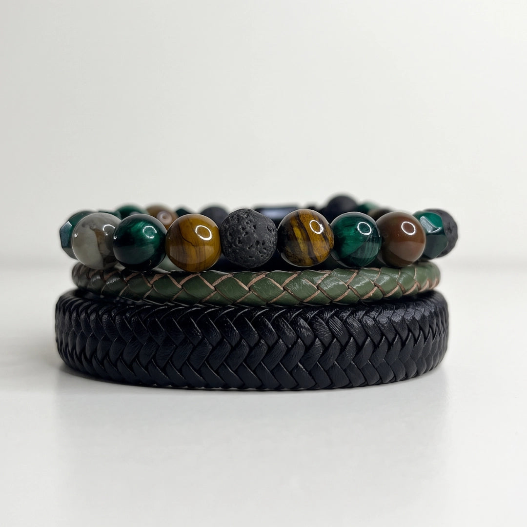 Pack 3 musgo verde