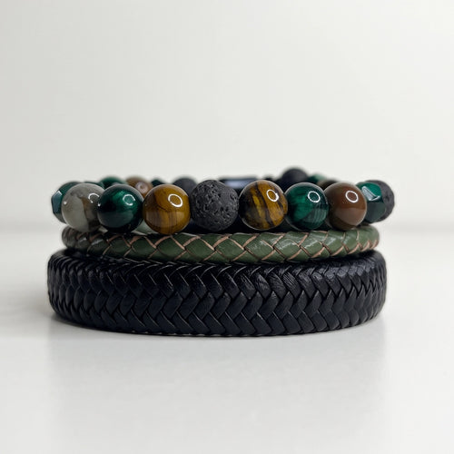 Pack 3 musgo verde