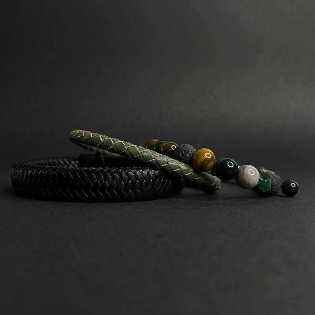 Pack 3 musgo verde