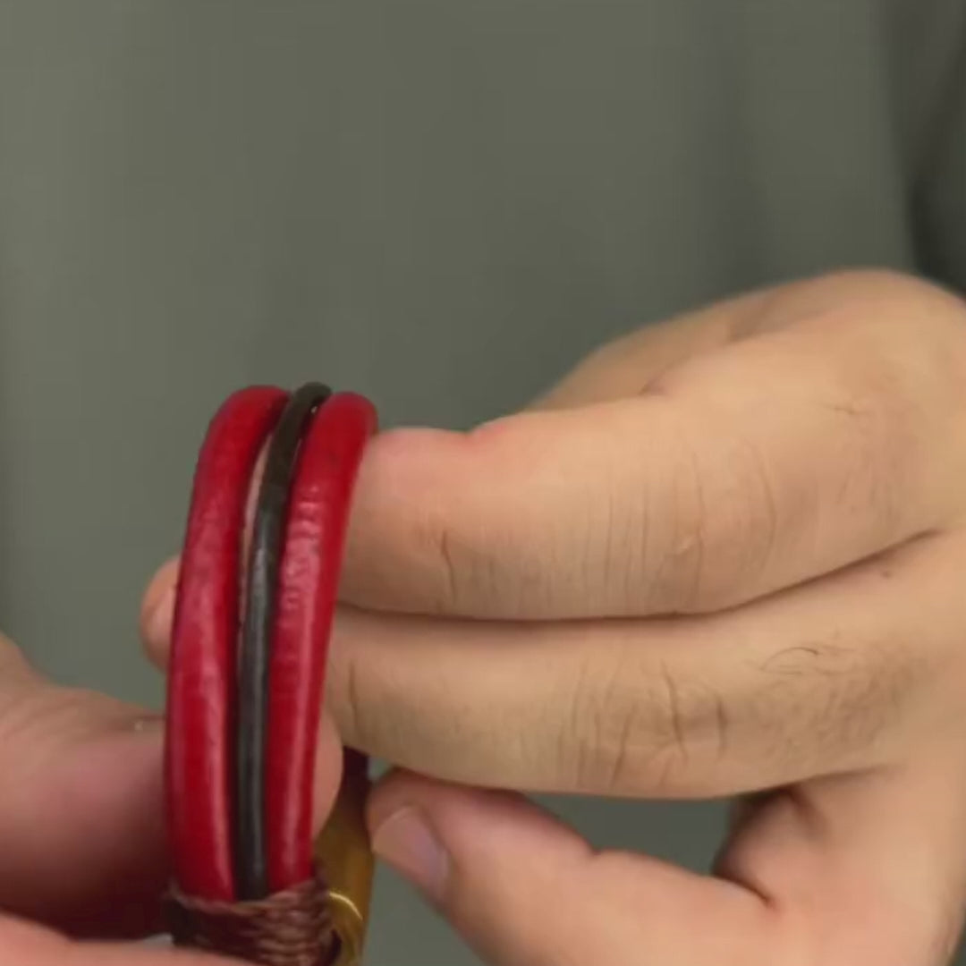 Pulsera DESMOS: Rojo vivo
