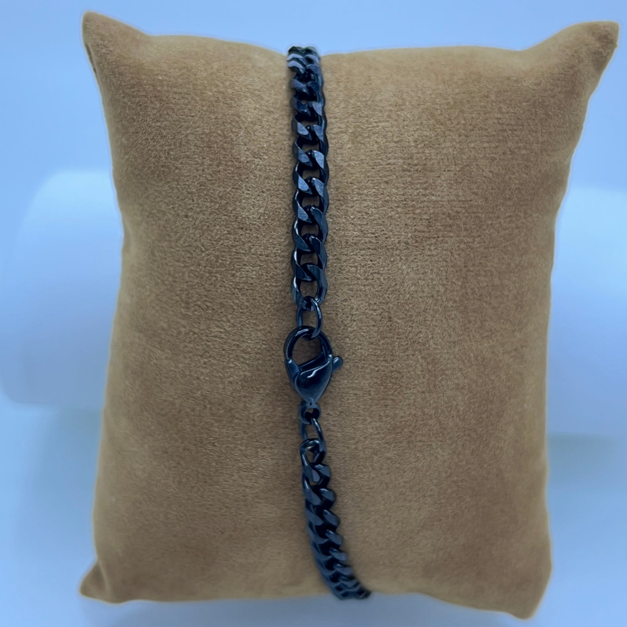 Pulsera de acero inoxidable para hombre color negro, compra pulsera de acero accesorios de calidad, colombia, barranquilla, contraentrega
