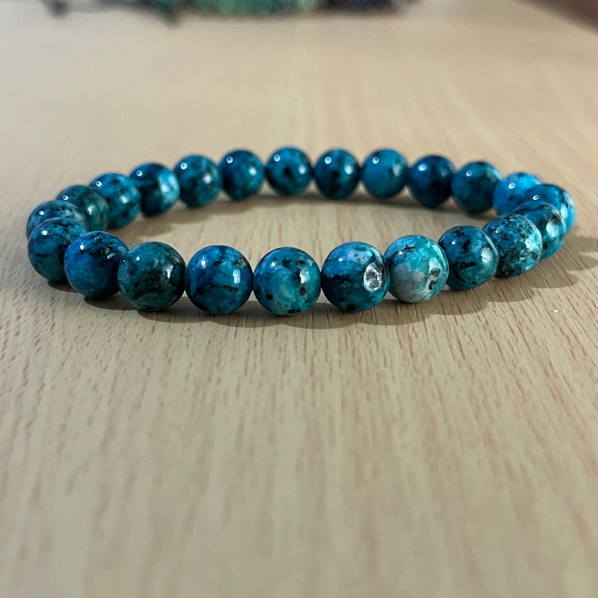PULSERA APATITA AZUL
