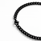 Pulsera de acero inoxidable para hombre color negro, compra pulsera de acero accesorios de calidad, colombia, barranquilla, contraentrega