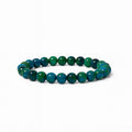 Pulsera de cuentas Crisocola, accesorios de calidad para hombre, KRV accesorios, envios a toda colombia y contraentrega disponible