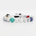 pulsera haulita con nudo corredizo utilizando hilo chino de 1 mm 