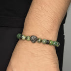 Pulsera de cuentas Jaspe Africano para hombre, krv accesorios para hombres. Envios gratis y contraentrega disponible a colombia