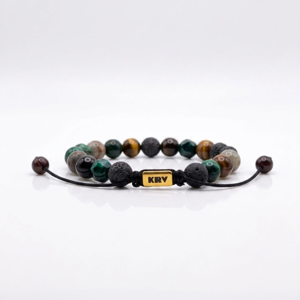 Pulsera de ojo tigre verde