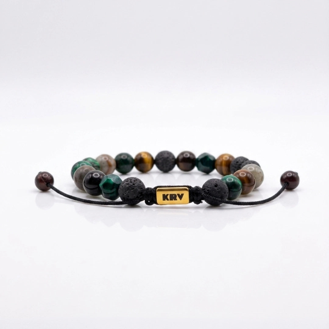 Pulsera de ojo tigre verde