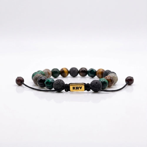 Pulsera de ojo tigre verde