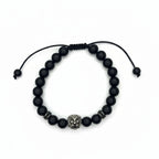 Pulsera con cuentas Ónix Mate para Hombre, Envio Gratis y ContraEntrega Disponible a toda Colombia. Estilo único accesorios de calidad