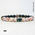 Pulsera Selva Blanca 8 mm