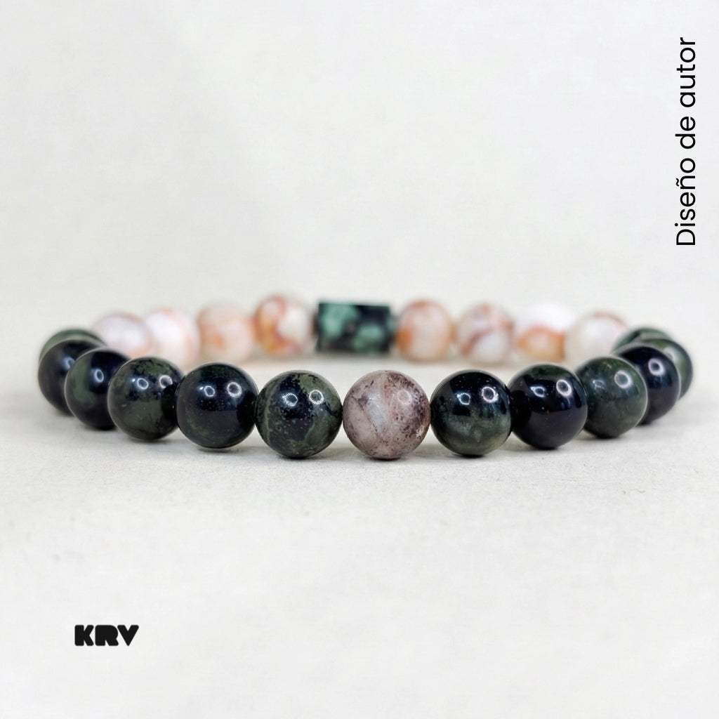 Pulsera Selva Blanca 8 mm