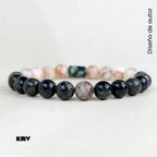 Pulsera Selva Blanca 8 mm