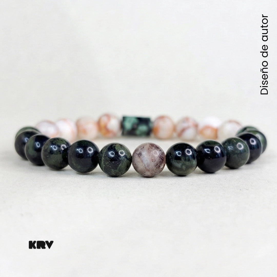 Pulsera Selva Blanca 8 mm