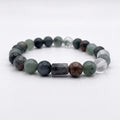 Pulsera natural PIEDRA DE SANGRE 8mm