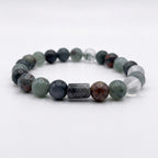 Pulsera natural PIEDRA DE SANGRE 8mm