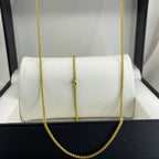 Set de collar y pulsera para hombre color dorado, krv accesorios. Envio a toda Colombia y contraentrega disponible