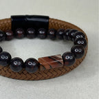 SET 2 pulseras: Terra roja