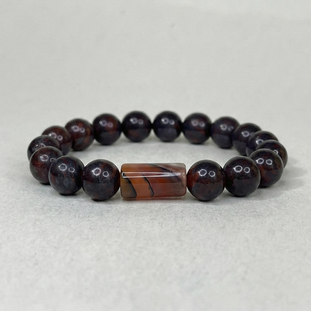 SET 2 pulseras: Terra roja