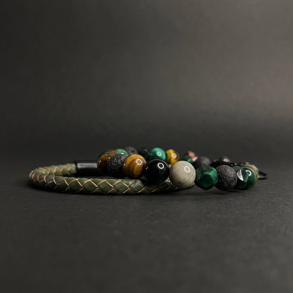 Pack 3 musgo verde