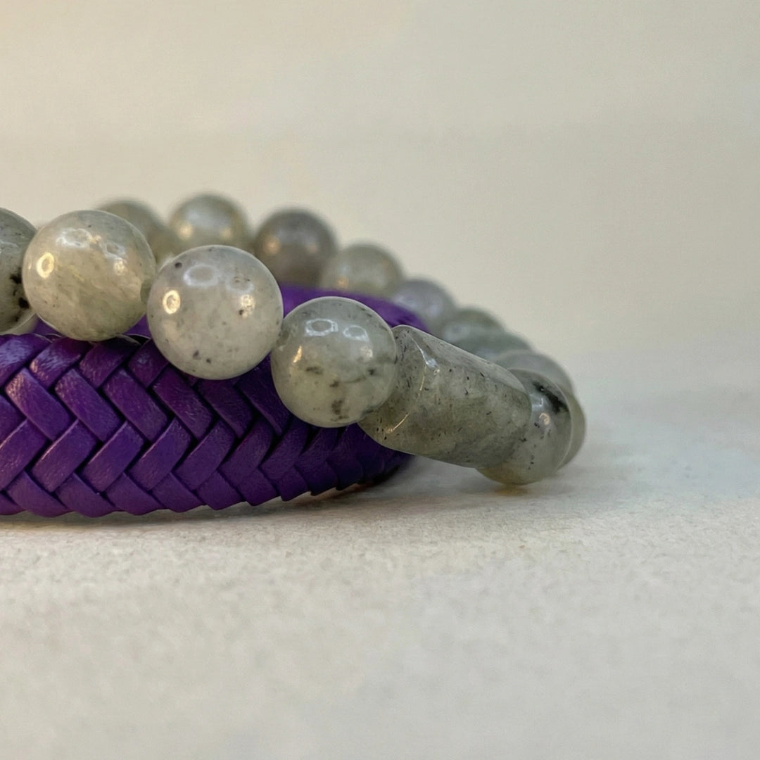 SET 2 PULSERAS: Índigo arcano